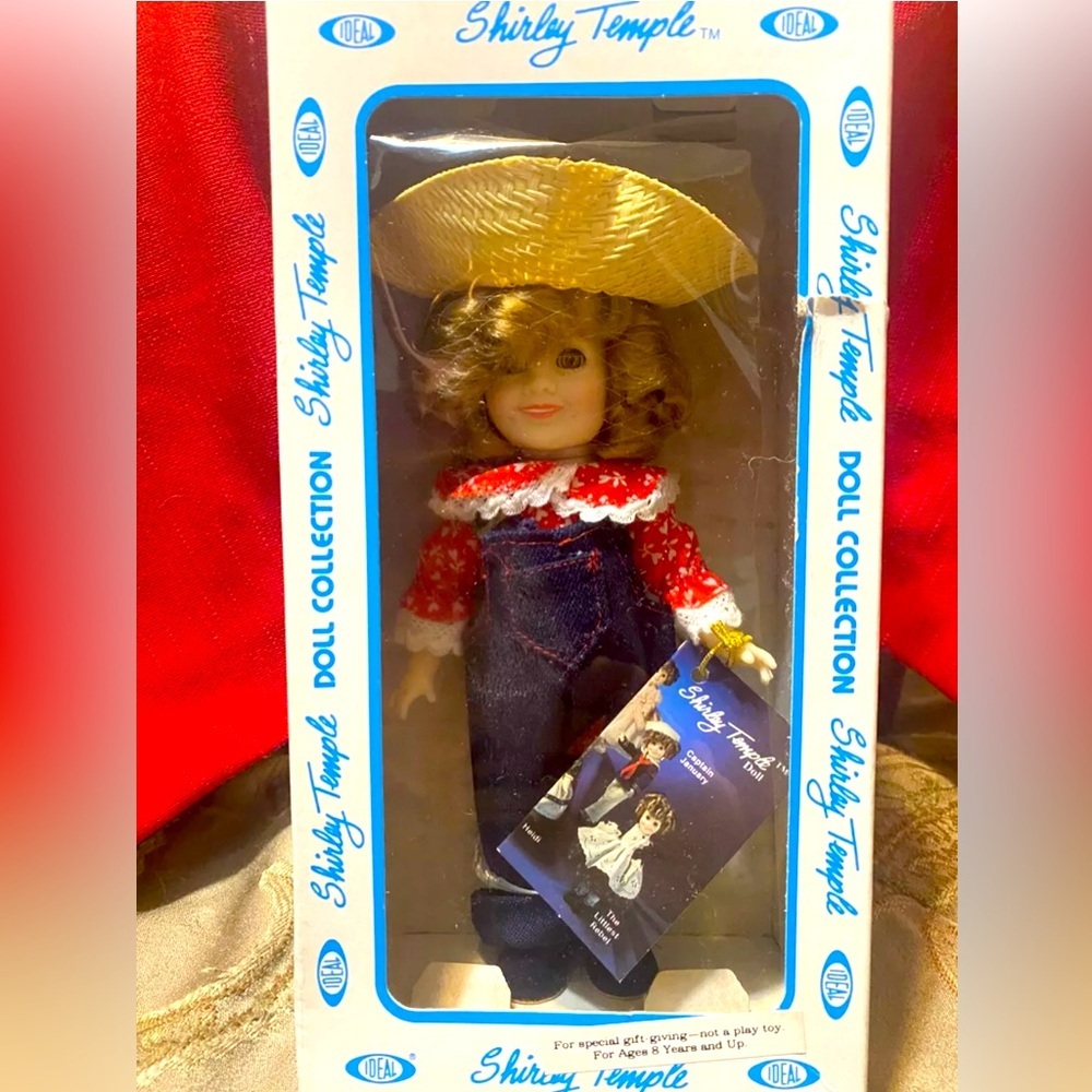 Ideal Shirley Temple Doll Collection Rebecca of Sunnybrook Farm‎ Vintage